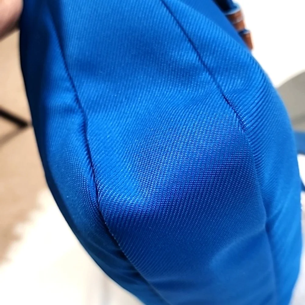 Coach F37239 Sawyer  Blue Canvas Crossbody Bag